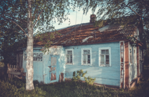 wooden house